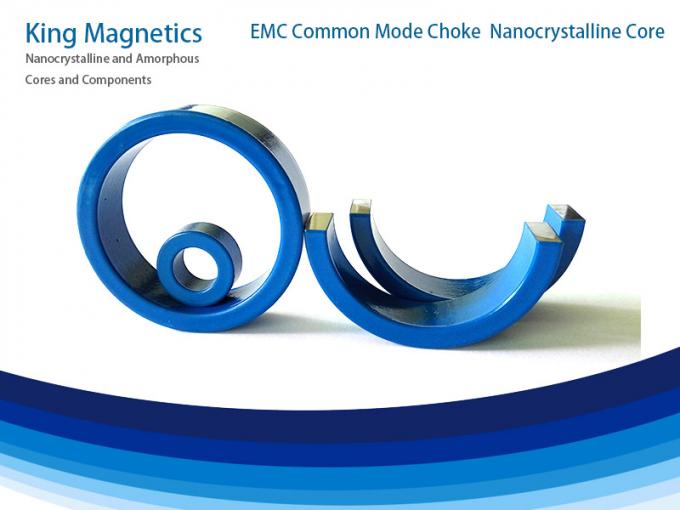 Leistung König-Magnetics Customizes High formloser und Nanocrystalline-Toroid und geschnittene Art weiche Magnetkerne