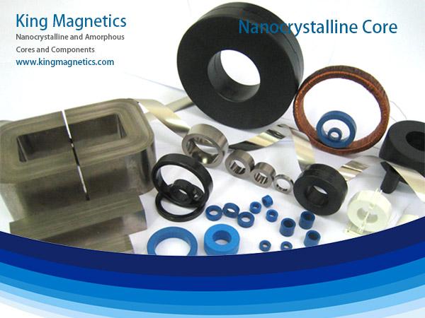 Stromleitung Drosseln und Transformatorhochfrequenzferrit nanocrystalline Kerne