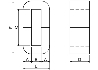 Nanocrystalline c der hohen Qualität Kern für Audiotransformator und DC-Induktor